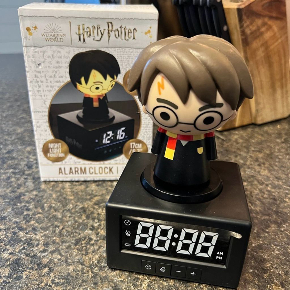 New Harry Potter Battery Operated Alarm Clock
